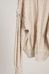 INSIDE OUT KNIT SW WHITE