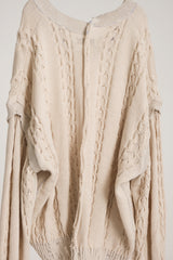 INSIDE OUT KNIT SW WHITE