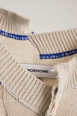 INSIDE OUT KNIT SW WHITE