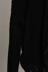 INSIDE OUT KNIT CD BLACK