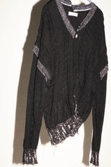 INSIDE OUT KNIT CD BLACK