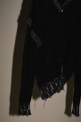 INSIDE OUT KNIT CD BLACK