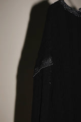 INSIDE OUT KNIT CD BLACK