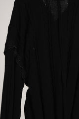 INSIDE OUT KNIT CD BLACK