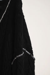 INSIDE OUT KNIT CD BLACK