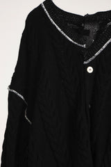 INSIDE OUT KNIT CD BLACK