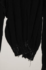 INSIDE OUT KNIT CD BLACK