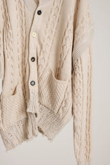 INSIDE OUT KNIT CD WHITE