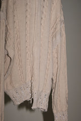 INSIDE OUT KNIT CD WHITE