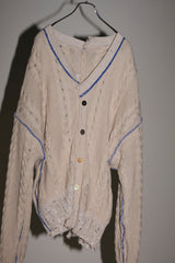 INSIDE OUT KNIT CD WHITE