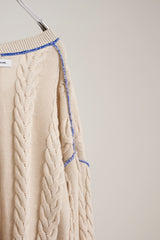 INSIDE OUT KNIT CD WHITE