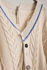 INSIDE OUT KNIT CD WHITE