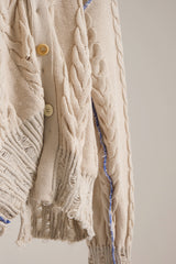 INSIDE OUT KNIT CD WHITE