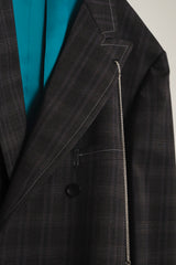 LUXEFABRICBESPOKEJ DARKPLAID