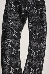 NHJQ FLARED BANANA BLACK