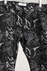 NHJQ FLARED BANANA BLACK