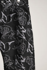 NHJQ FLARED BANANA BLACK