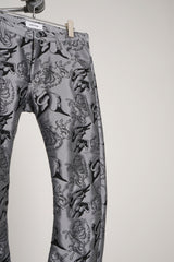 NHJQ FLARED BANANA SILVER