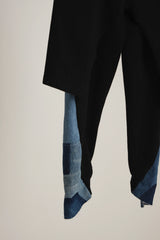 DOUBLE SWP BACKDENIM BLACK