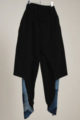 DOUBLE SWP BACKDENIM BLACK