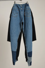 DOUBLE SWP BACKDENIM BLACK