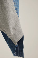 DOUBLE SWP BACKDENIM GRAY