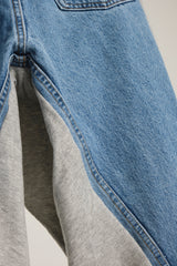 DOUBLE SWP BACKDENIM GRAY