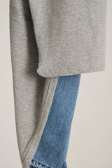 DOUBLE SWP BACKDENIM GRAY