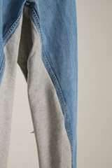 DOUBLE SWP BACKDENIM GRAY