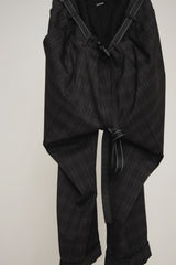 LUXEFABRIC DOUBLEPT DARKPLAID