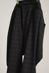 LUXEFABRIC DOUBLEPT DARKPLAID