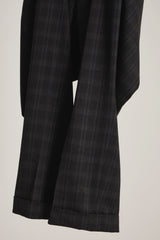 LUXEFABRIC DOUBLEPT DARKPLAID