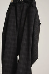 LUXEFABRIC DOUBLEPT DARKPLAID