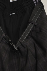 LUXEFABRIC DOUBLEPT DARKPLAID