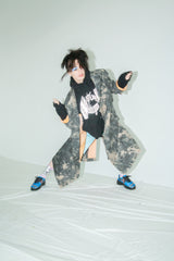 HOODIE/BUBBLEGUM BLACK