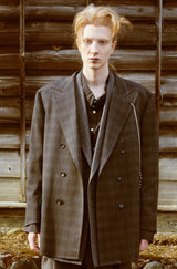 LUXEFABRICBESPOKEJ DARKPLAID