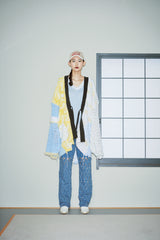 LASERCUTDISTRESSEDDENIM DENIM