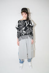 DOUBLE SWP BACKDENIM GRAY