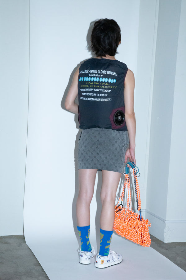 HANDCRAFTED REFLECTIVE PARACORD BAG/YU