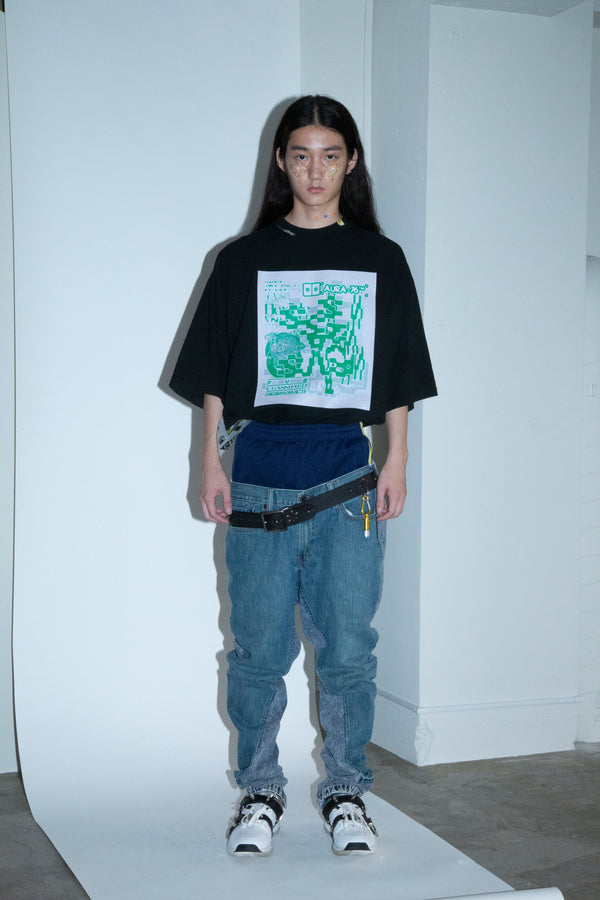 RECONSTRUCTED REGISTERED DENIM + TS
