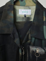 PIGMENT-DYED CAMO JACKET