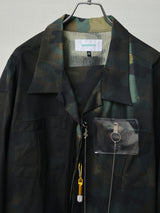 PIGMENT-DYED CAMO JACKET