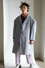 ARTISANAL SLACKS/POLYESTER TRIPLE-WEAVE