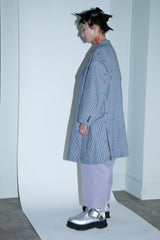 ARTISANAL SLACKS/POLYESTER TRIPLE-WEAVE