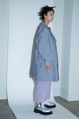 ARTISANAL SLACKS/POLYESTER TRIPLE-WEAVE