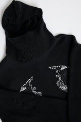 REVERSIBLE BALACLAVA SWEATER