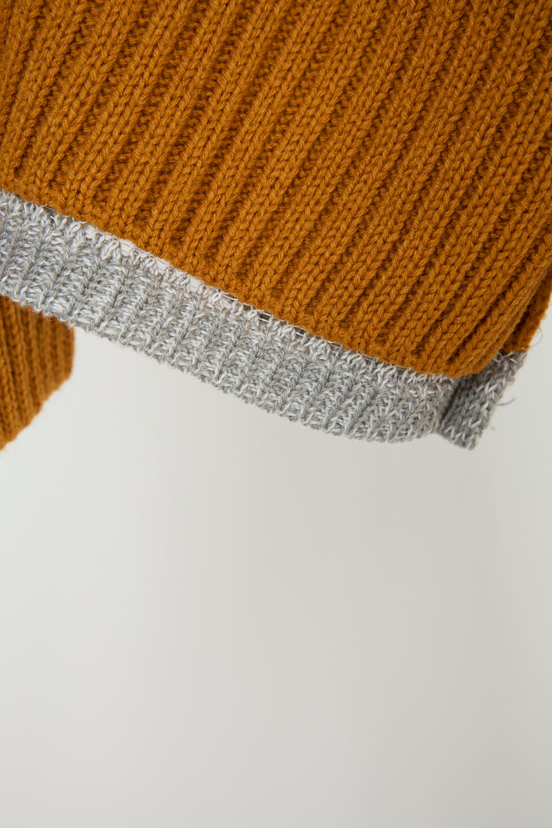 REVERSIBLE BALACLAVA SWEATER