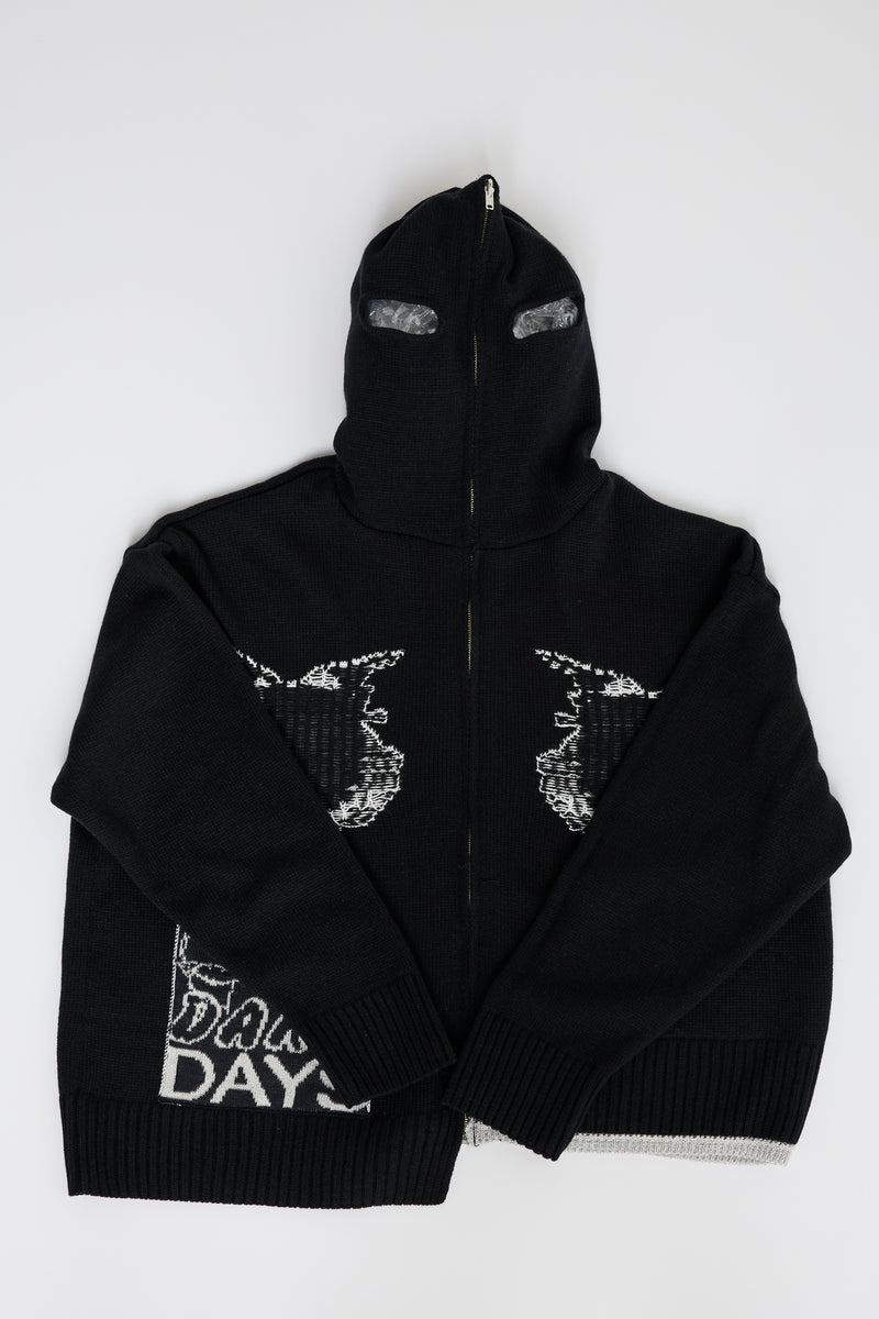 REVERSIBLE BALACLAVA ZIP-UP SW