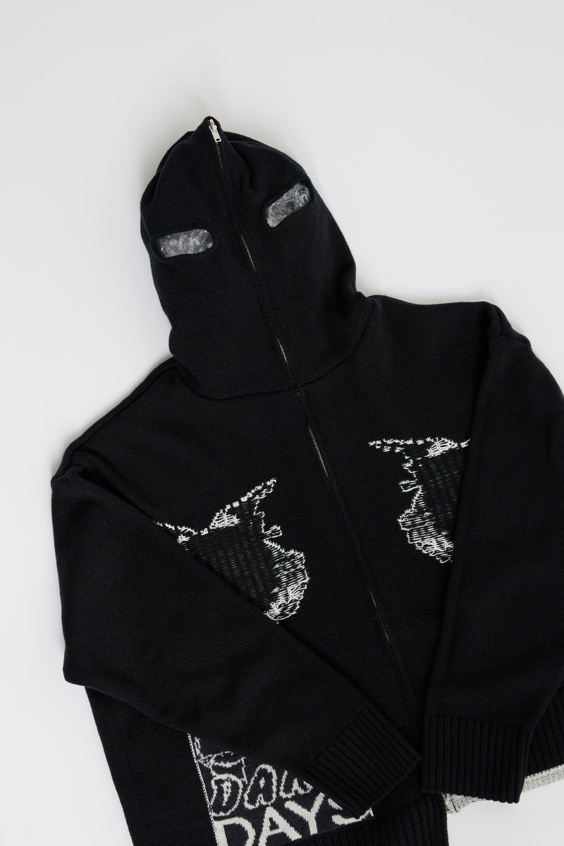 REVERSIBLE BALACLAVA ZIP-UP SW