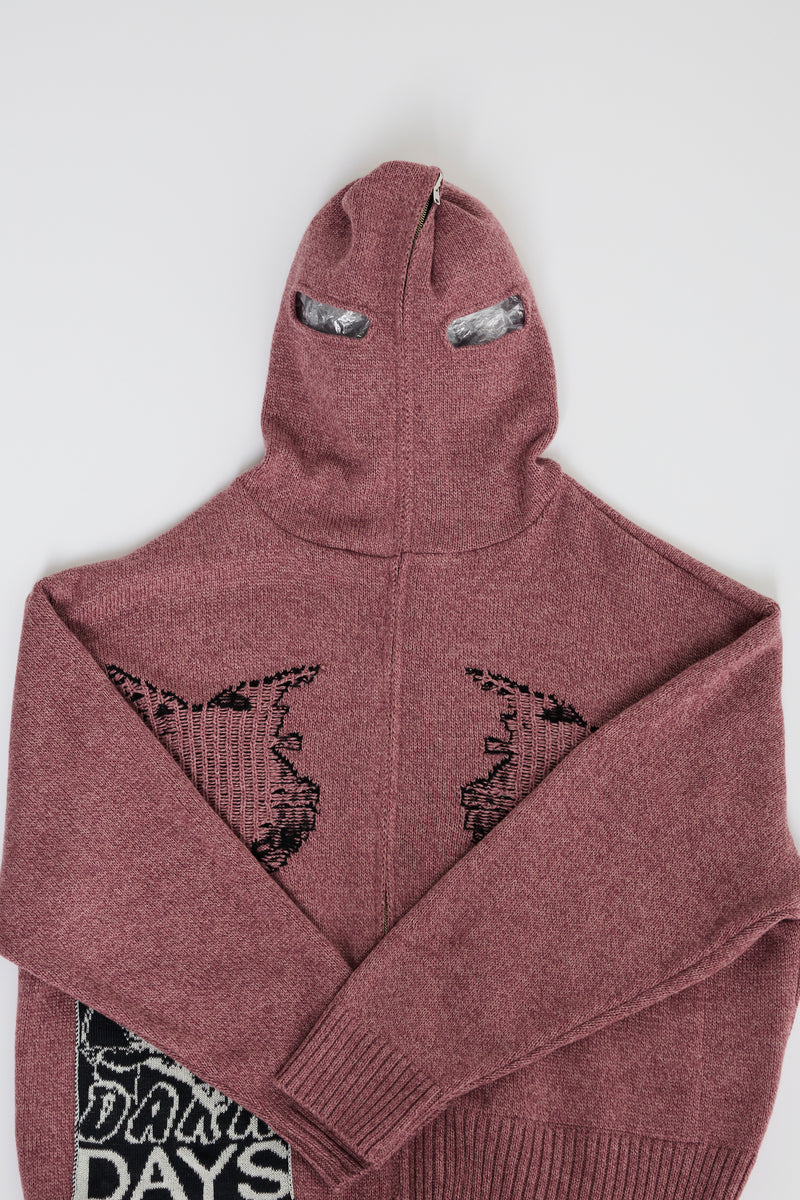 REVERSIBLE BALACLAVA ZIP-UP SW